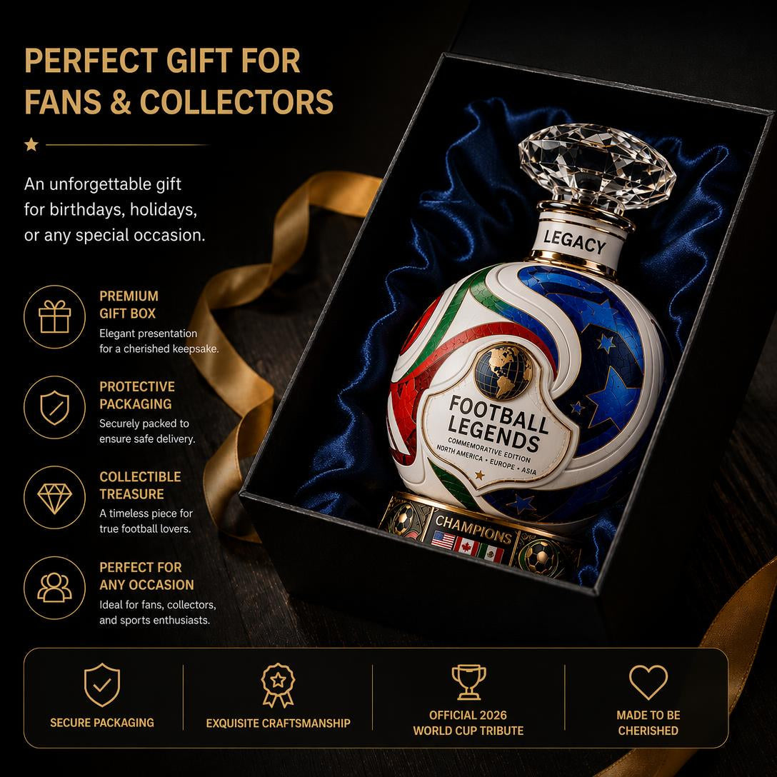 Own the Glory: 2026 Match Ball Decanter – Heritage Edition ⚽