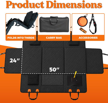 new-upgraded-dog-car-seat-extender-2-thick-foam-no-sag-waterproof