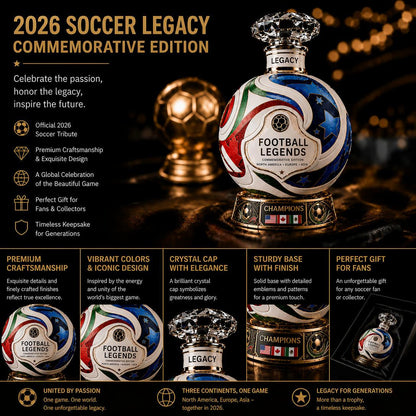 Own the Glory: 2026 Match Ball Decanter – Heritage Edition ⚽