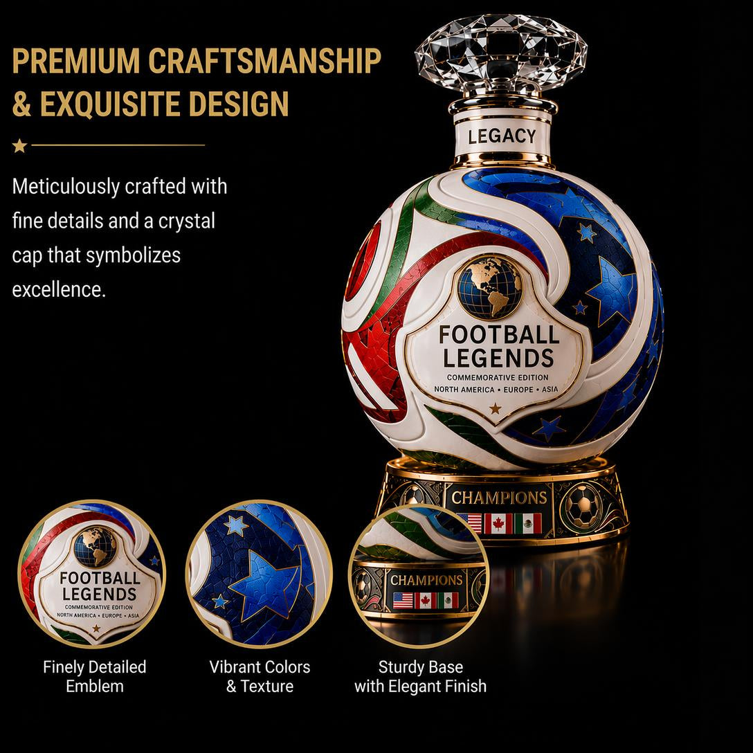 Own the Glory: 2026 Match Ball Decanter – Heritage Edition ⚽
