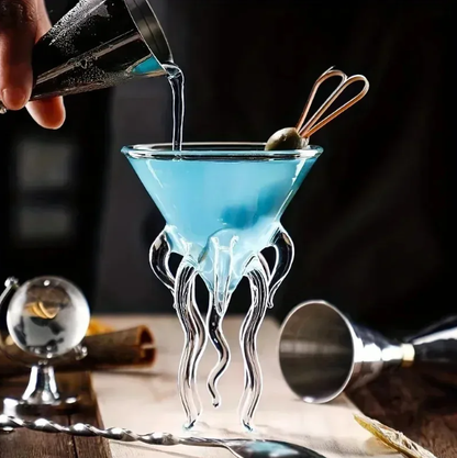 Octopus Cocktail Glass Jellyfish Martini Cup