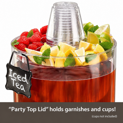Buddeez Durable 2 Gallon Beverage Dispenser with Stand